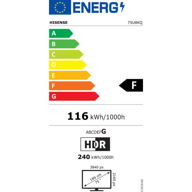 TELEVIZOR HISENSE 75U8KQ