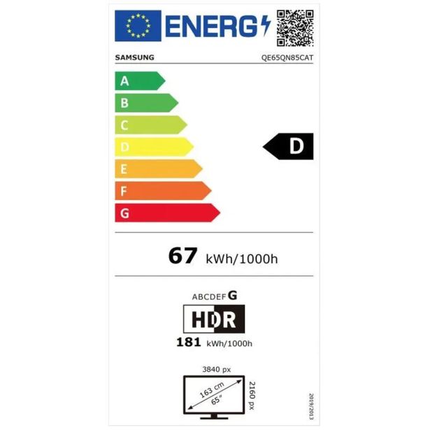 TELEVIZOR SAMSUNG QE65QN85CATXXH