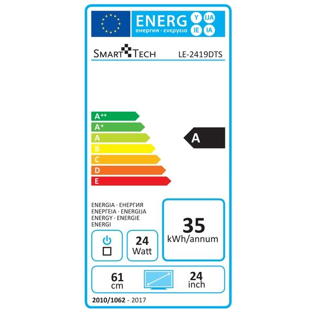 TELEVIZOR SMART TECH LE-2419DTS