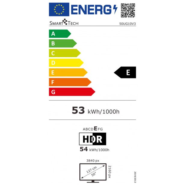 TELEVIZOR SMARTTECH 50" UHD 4K GOOGLE TV