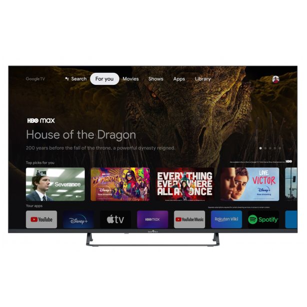 TELEVIZOR SMARTTECH 55" UHD 4K GOOGLE TV