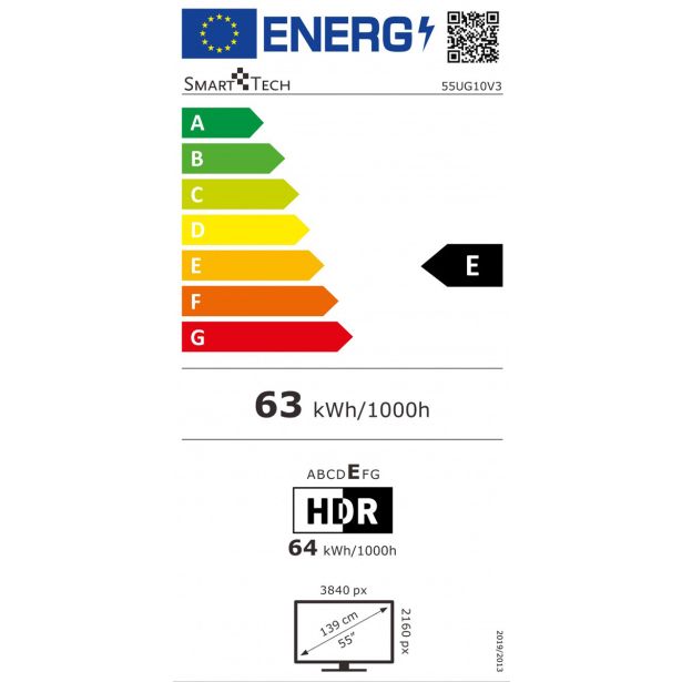 TELEVIZOR SMARTTECH 55" UHD 4K GOOGLE TV