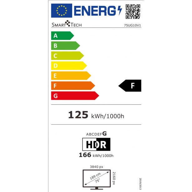 TELEVIZOR SMARTTECH 75" UHD 4K GOOGLE TV