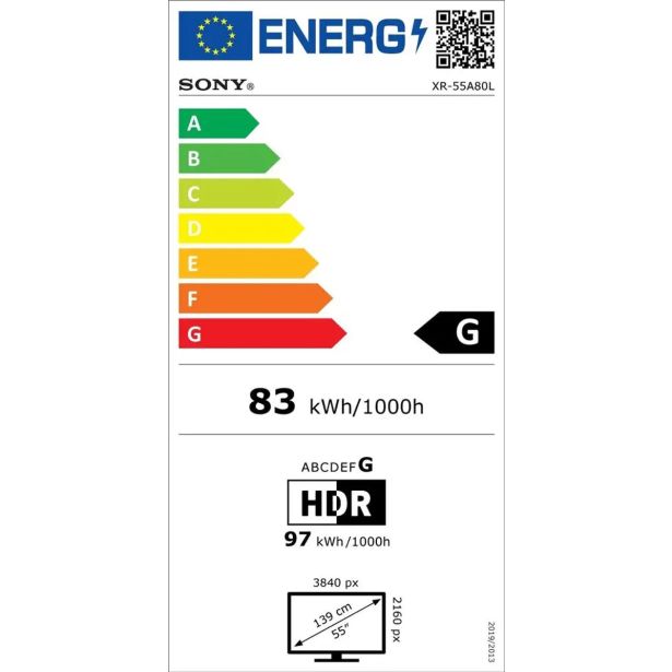 TELEVIZOR SONY OLED XR55A80LAEP