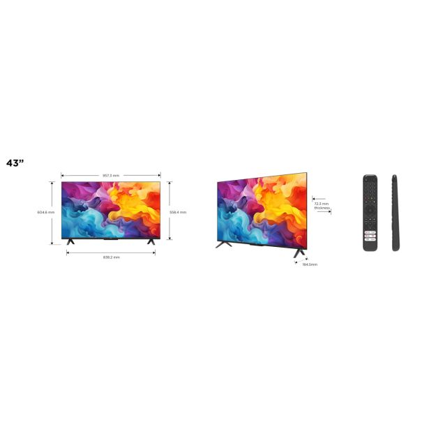 TELEVIZOR TCL 43V6B