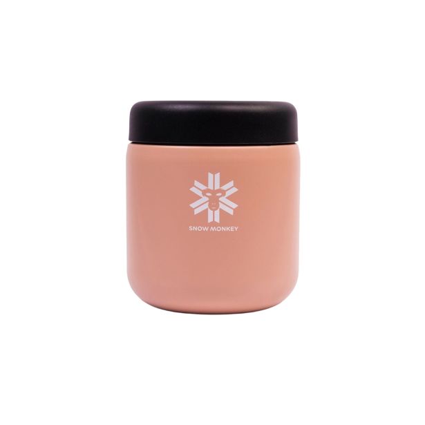TERMO POSODA SNOW MONKEY FOODIE MIDI 0.48L ROZA