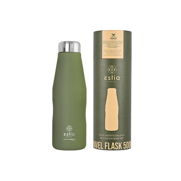 TERMO STEKLENICA, POSODA ESTIA 500 ML FOREST SPIRIT POTOVALNA STEKLENIČKA
