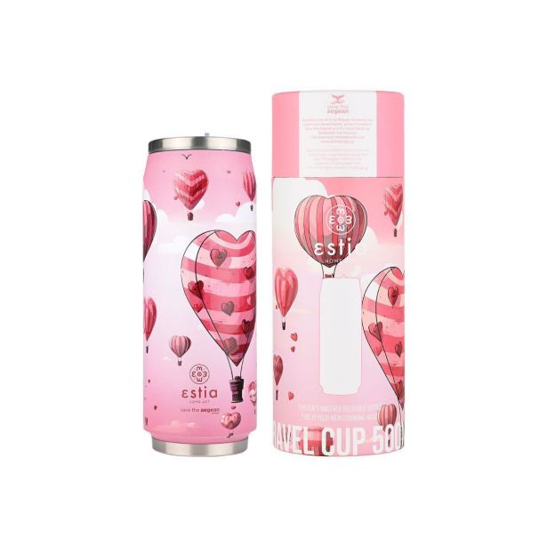 TERMO STEKLENICA, POSODA ESTIA 500 ML Z NASTAVKOM ZA PITJE LOVE ASCEND