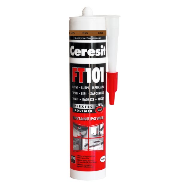 DRUGA TESNILNA MASA HENKEL ACC CERESIT FT 101 RJAVA 280 ML