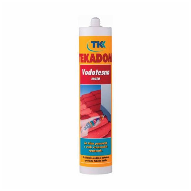 TESNILNA MASA TEKADOM WATERPROOF SEALANT 300ML TRANSP. - VODOTESNA MASA