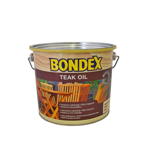 TIKOVO OLJE ZA LES BONDEX 2.5 L