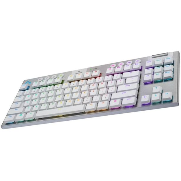 TIPKOVNICA LOGITECH G915 TKL LIGHTSPEED, BELA