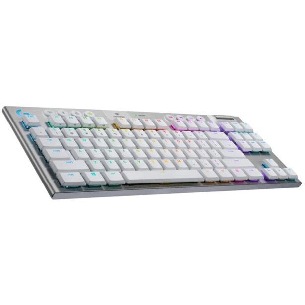 TIPKOVNICA LOGITECH G915 TKL LIGHTSPEED, BELA