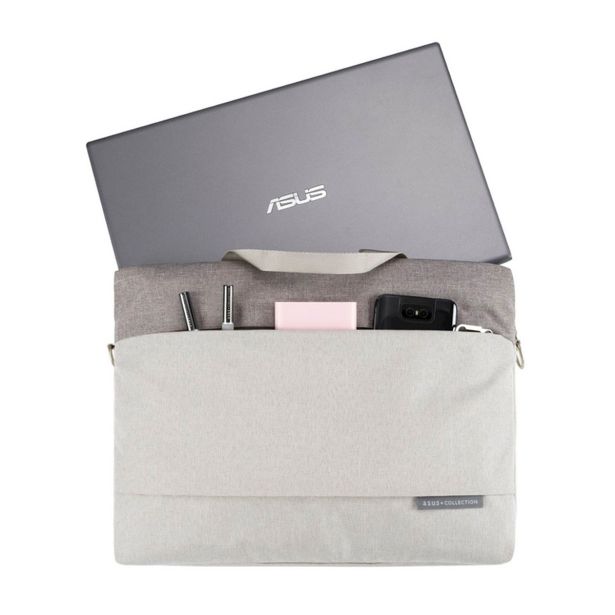 TORBA ASUS EOS 2 CARRY BAG ZA PRENOSNIKE DO 15,6", SIVA