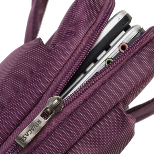 TORBA/NAHRBTNIK RIVACASE ZA PRENOSNIK VIJOLIČNA 15,6"