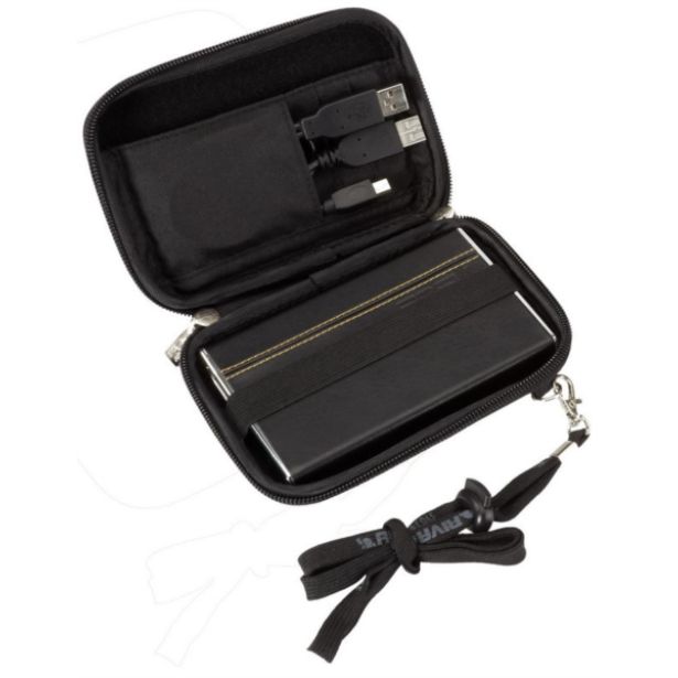 TORBICA ZA PRENOSNI DISK/GPS RIVACASE 9101 ČRN