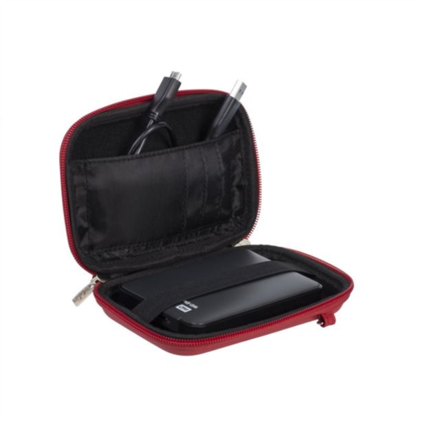 TORBICA ZA PRENOSNI DISK/GPS RIVACASE 9101 RDEČA