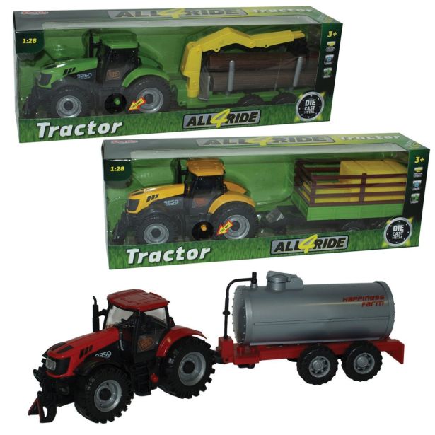 IGRAČA LUNIX TRAKTOR S PRIKOLICO