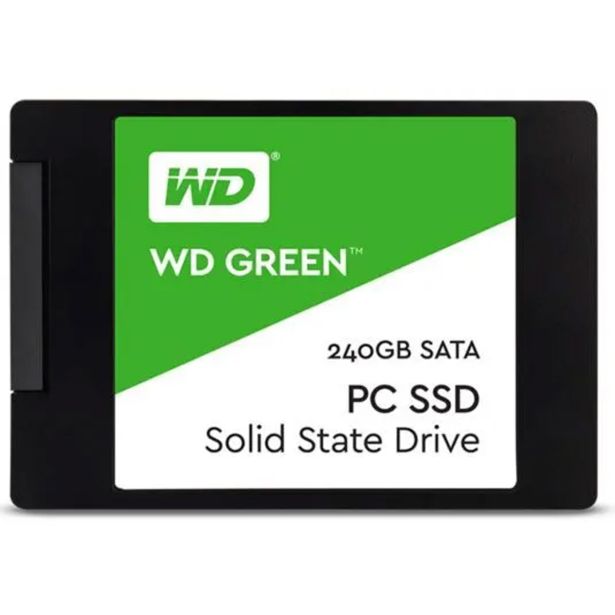 TRDI DISK, 8 WESTERN DIGITAL SSD WD GREEN 240GB 6.4CM