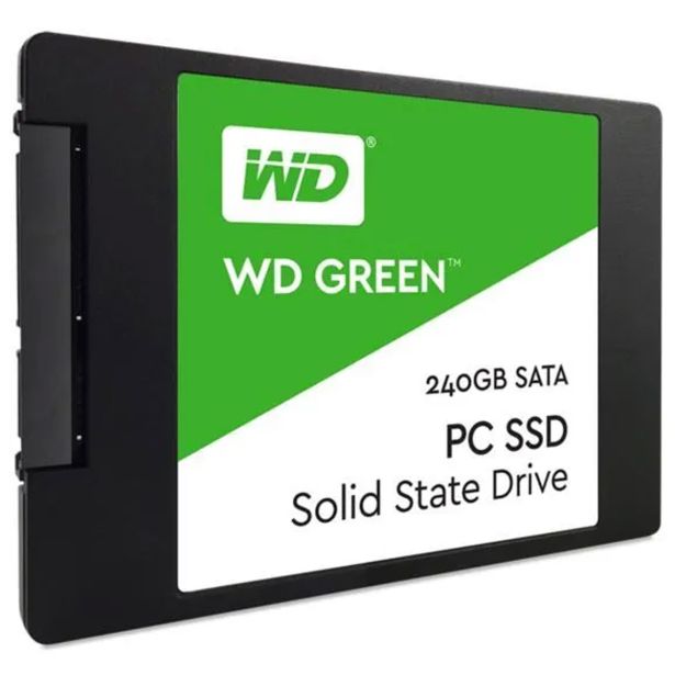 TRDI DISK, 8 WESTERN DIGITAL SSD WD GREEN 240GB 6.4CM