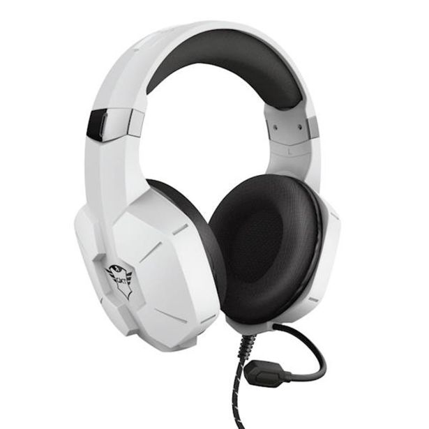 TRUST GXT 323W CARUS GAMING SLAŠALKE, BELE