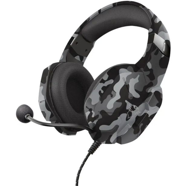TRUST GXT323K CARUS GAMING SLUŠALKE, ČRNA