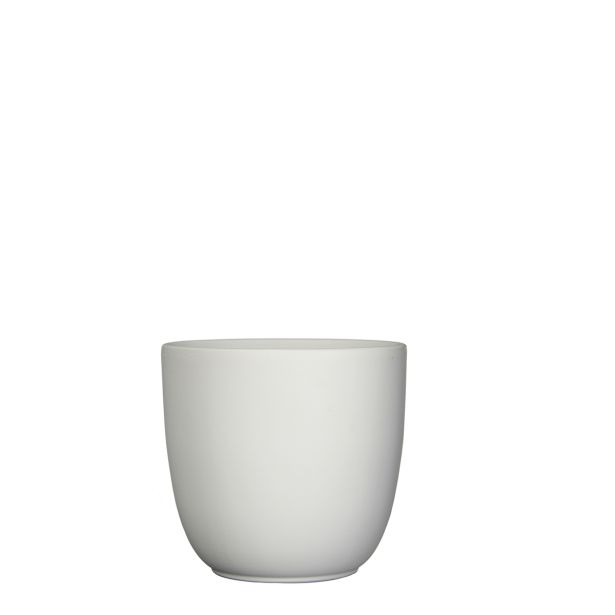 KERAMIČNI NOTRANJI LONEC MICA TUSCA BEL MAT H18.5XD19.5CM