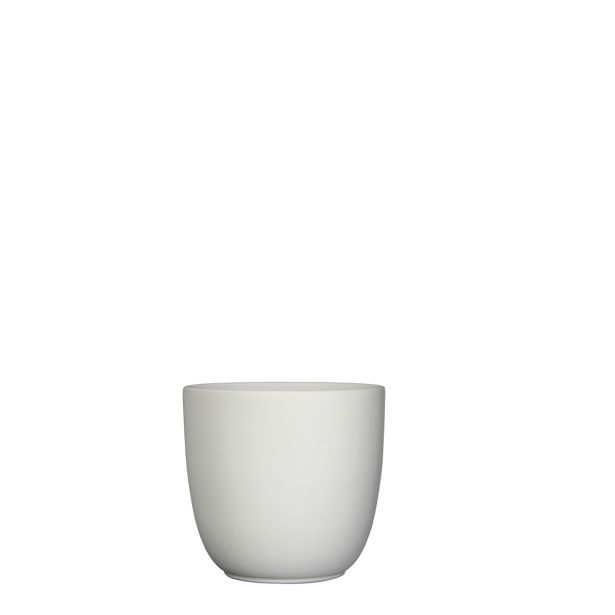 KERAMIČNI NOTRANJI LONEC MICA TUSCA BEL MAT V14XP14.5CM