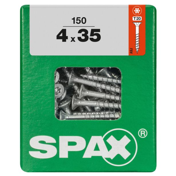 UNIVERZALNI VIJAK SPAX TX 4X35 WIROX A2F V ZAVITKU 150KOS