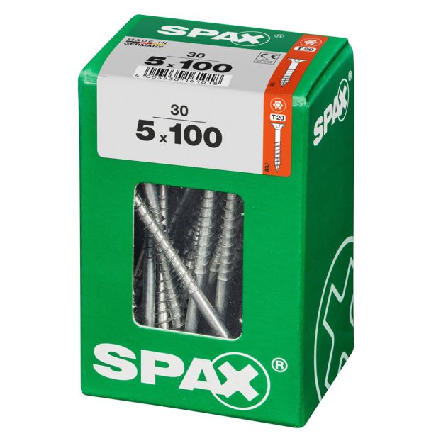 UNIVERZALNI VIJAK SPAX TX 5X100 WIROX A2F V ZAVITKU 30KOS