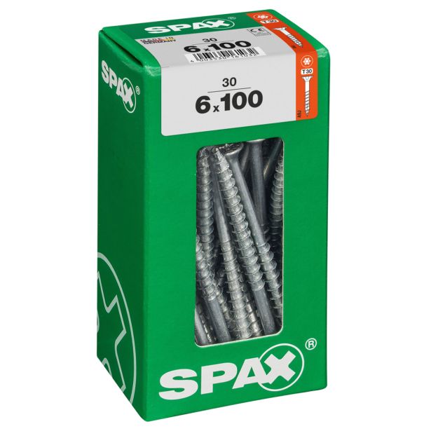 UNIVERZALNI VIJAK SPAX TX 6X100 WIROX A2F V ZAVITKU 30KOS