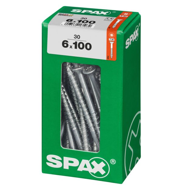 UNIVERZALNI VIJAK SPAX TX 6X100 WIROX A2F V ZAVITKU 30KOS