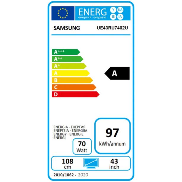 TELEVIZOR SAMSUNG UE43RU7402UXXH