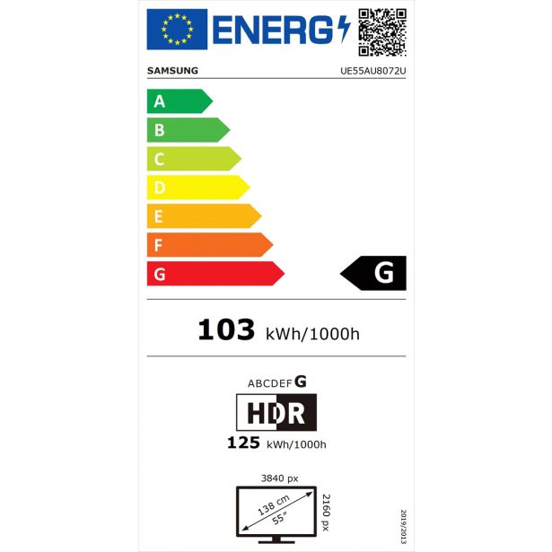 TELEVIZOR SAMSUNG UE55AU8072UXXH