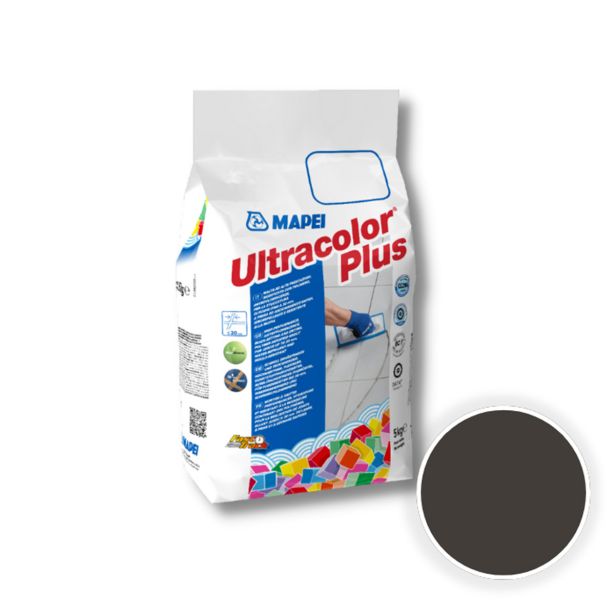 FUGIRNA MASA MAPEI ULTRACOLOR PLUS 120 5 KG ČRNA