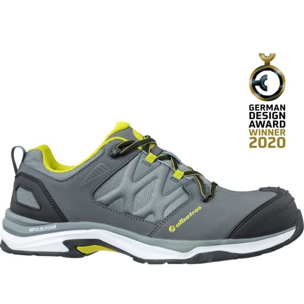 NIZKI DELOVNI ČEVLJI ALBATROS ULTRATRAIL GREY LOW S3 ESD HRO SRC ŠT. 37