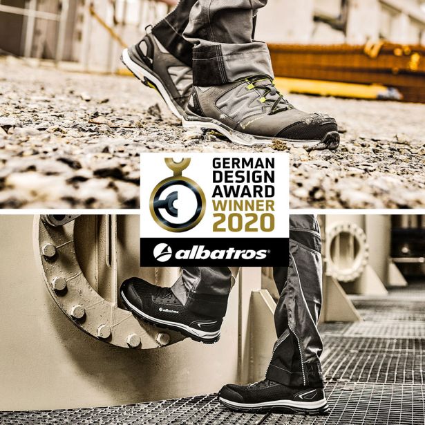NIZKI DELOVNI ČEVLJI ALBATROS ULTRATRAIL GREY LOW S3 ESD HRO SRC ŠT. 37
