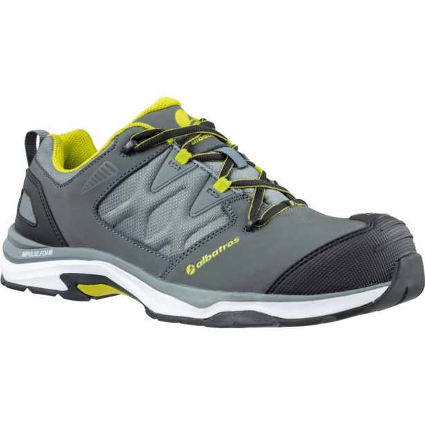 NIZKI DELOVNI ČEVLJI ALBATROS ULTRATRAIL GREY LOW S3 ESD HRO SRC ŠT. 44