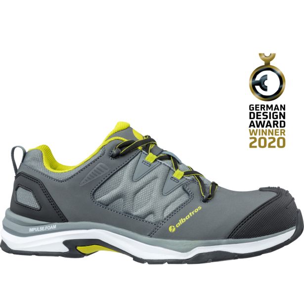 NIZKI DELOVNI ČEVLJI ALBATROS ULTRATRAIL GREY LOW S3 ESD HRO SRC ŠT. 44