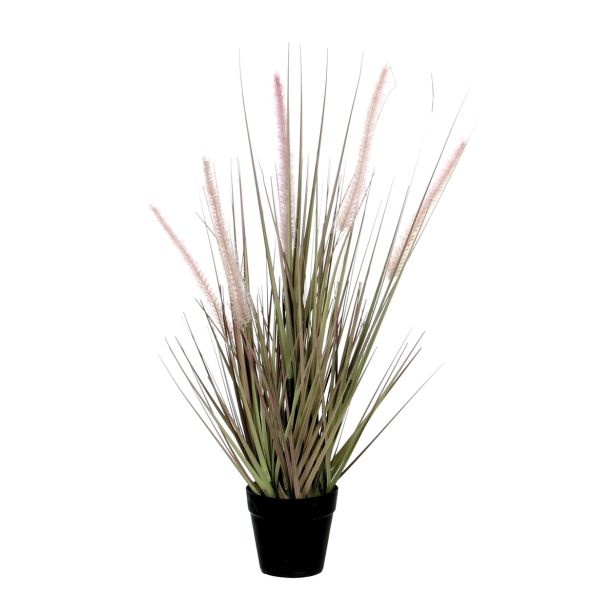 UMETNA LONČNICA MICA PASJA TRAVA VIOLIČNA D10CM H53CM