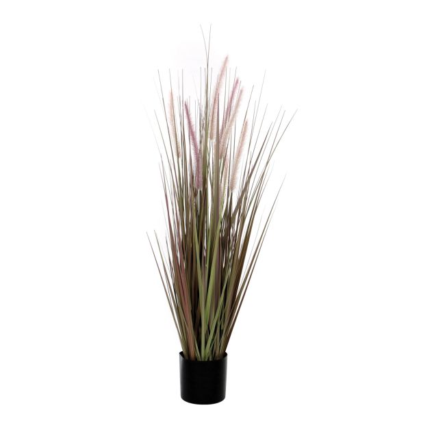 UMETNA LONČNICA MICA PASJA TRAVA VIOLIČNA D15CM H120CM
