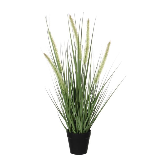 UMETNA LONČNICA MICA PASJA TRAVA ZELENA D10CM H53CM