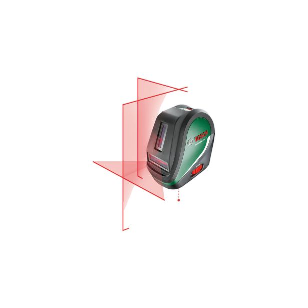 UNIVERSALLEVEL 3 KRIŽNI LASER Z NAVPIČNIM ŽARKOM