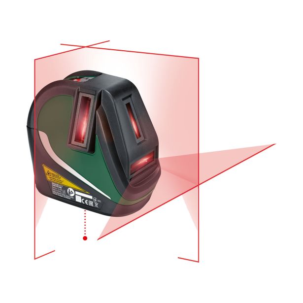 UNIVERSALLEVEL 3 KRIŽNI LASER Z NAVPIČNIM ŽARKOM
