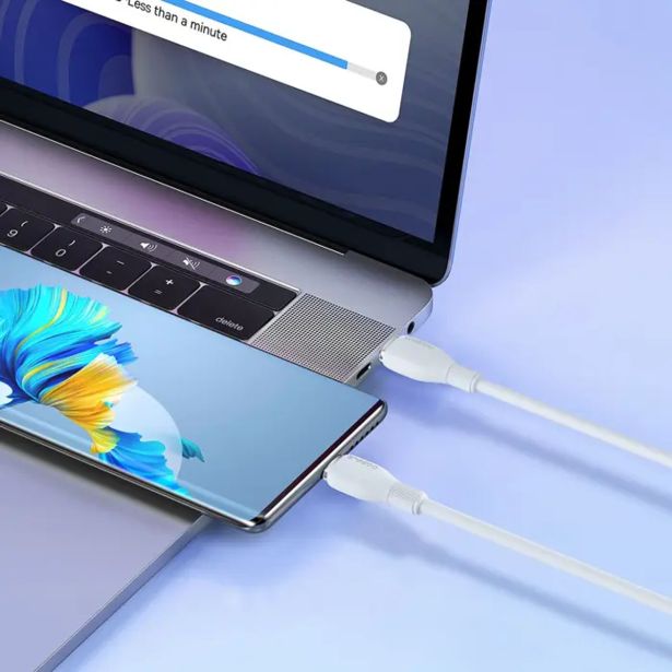 USB KABEL BASEUS KABEL USB-C / USB-C 100W BASEUS PUDDING, 2M BEL