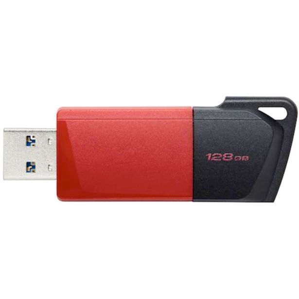 USB KLJUČ KINGSTON 128GB DT EXODIA M 3.2 GEN1, ČRNO RDEČ