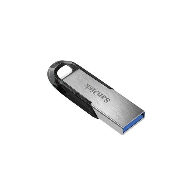 USB KLJUČ SANDISK 128GB ULTRA FLAIR 3.0 SREBRN, KOVINSKI, BREZ
