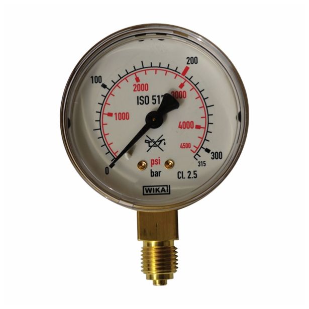 MANOMETER ZA REDUCIRNI VENTIL MESSER ARGON CO2 200 (315) BAR