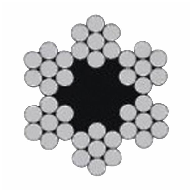 VEČNAMENSKA VRV 3 MM-DIN 3055-6X7+FE ZN 6 X 7 DIN 3055