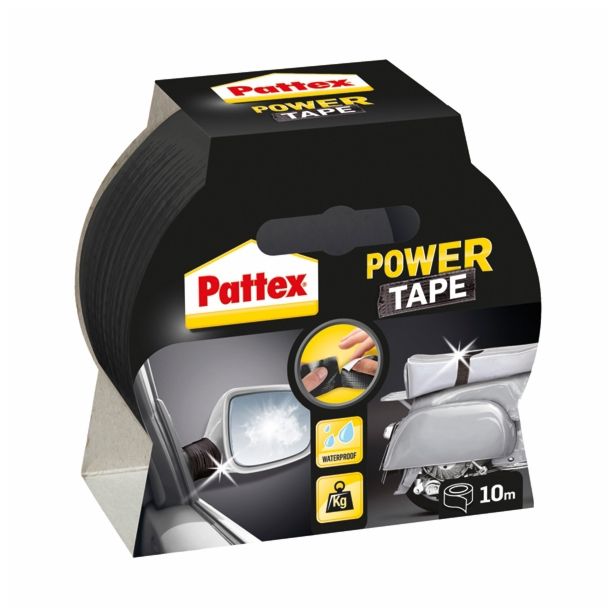 VEČNAMENSKI LEPILNI TRAK HENKEL ACC PATTEX POWER TAPE ČRN 10 M